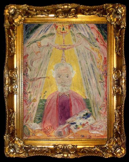 framed  James Ensor Me,My Color and My Attributes, ta009-2